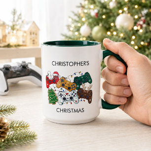 Caneca Natal Personalizado para Gamer