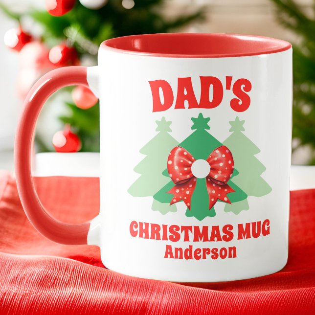 Caneca Natal personalizado para Pais (Criador carregado)