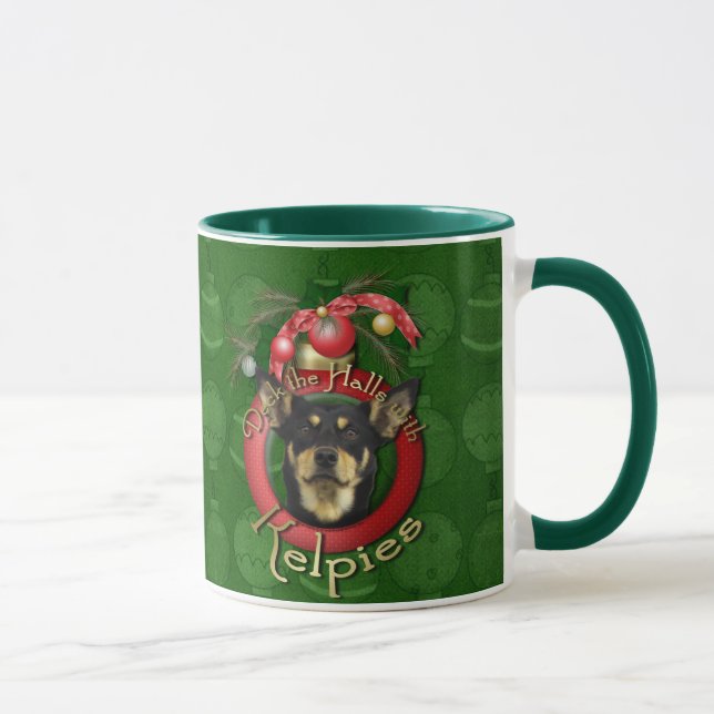Caneca Natal - plataforma os salões - Kelpies (Direita)