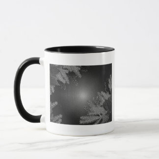 Caneca Natal Poinsettia Black E Cinzas I