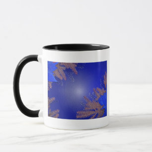 Caneca Natal Poinsettia Black E Cinzas I