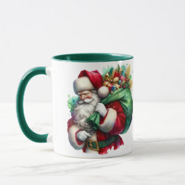 caneca Natal Santa Claus