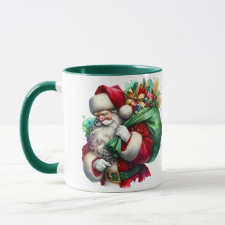caneca Natal Santa Claus