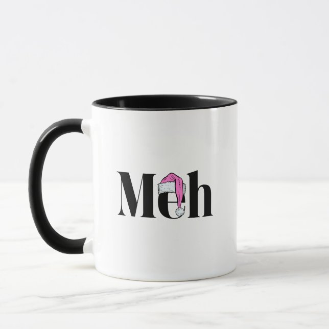 Caneca Natal Sarcástico Engraçado  (Esquerda)