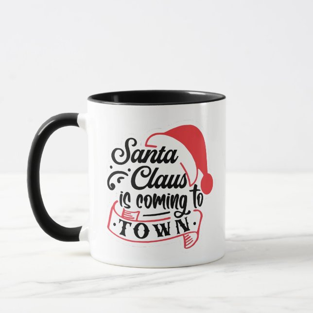 Caneca Natal se Aproximando  (Esquerda)