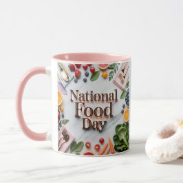 Caneca National Food Day Combo Mug