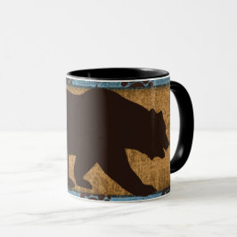 Caneca Native American Bear