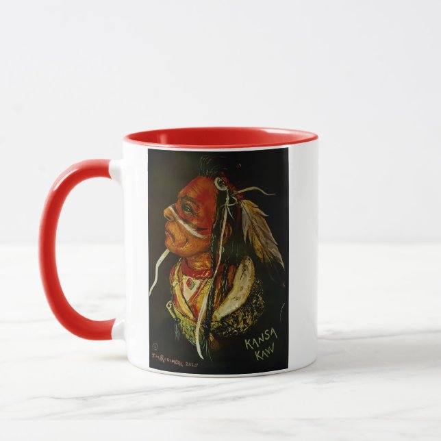 Caneca Native "Kaw" Mug (Esquerda)