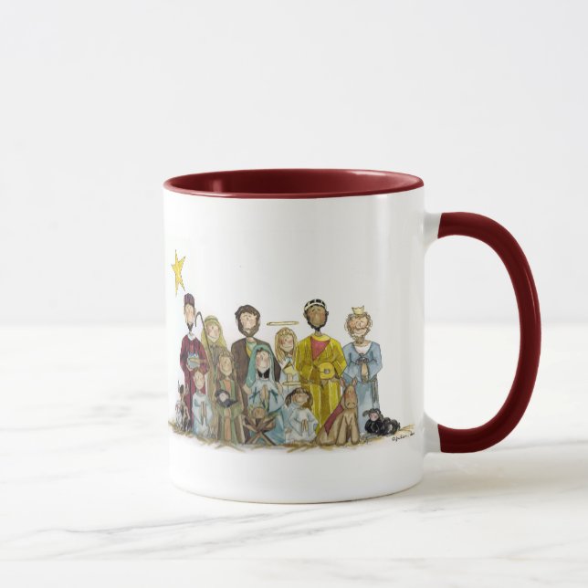 Caneca Natividade do Natal (Direita)