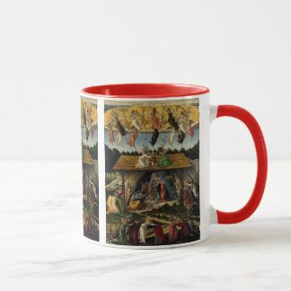 Caneca NATIVIDADE MÍSTICA por Sandro Botticelli ,Natal