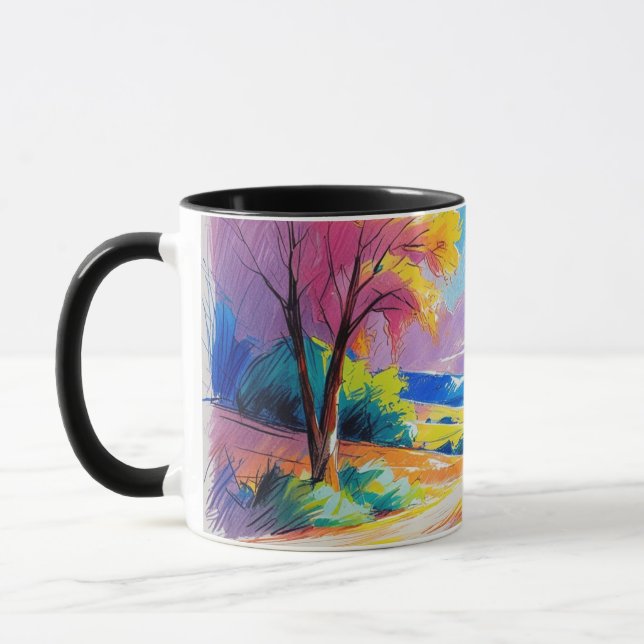 Caneca Nature et couleurs (Esquerda)