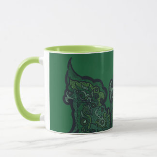 Caneca Nature Meets Geometry Mug