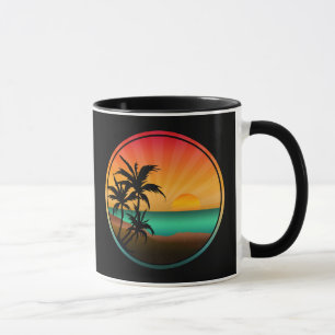 CANECA NATUREZA DE PRAIA DE VERÃO