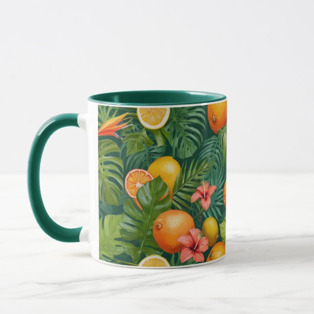Caneca natureza laranja-limão (Esquerda)