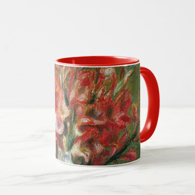 Caneca Natureza-morta com Flores e Frutas de Pierre Renoi (Frente Esquerda)