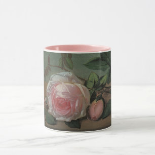 Caneca Natureza Morta Flores em uma Cornija por Otto Otte