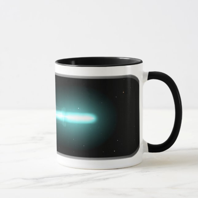 Caneca Nave espacial em uma garrafa (Direita)