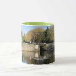 Caneca Navegação Calder e Hebble: Eclusas de Salterhebble