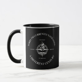 Caneca Navegando Biblioteca de um Século Diferente