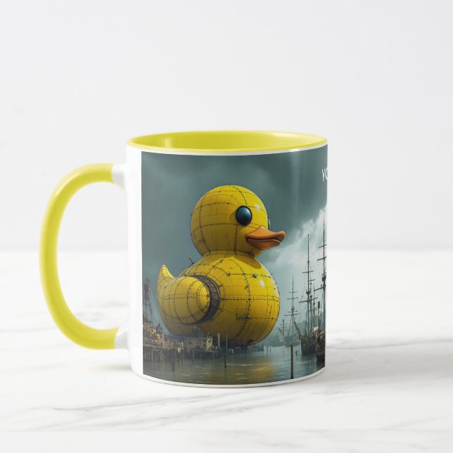 Caneca Navio de Guerra do Pato Fantasy (Esquerda)