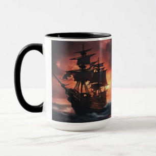 Caneca Navio Pirata Stormy - 3 -