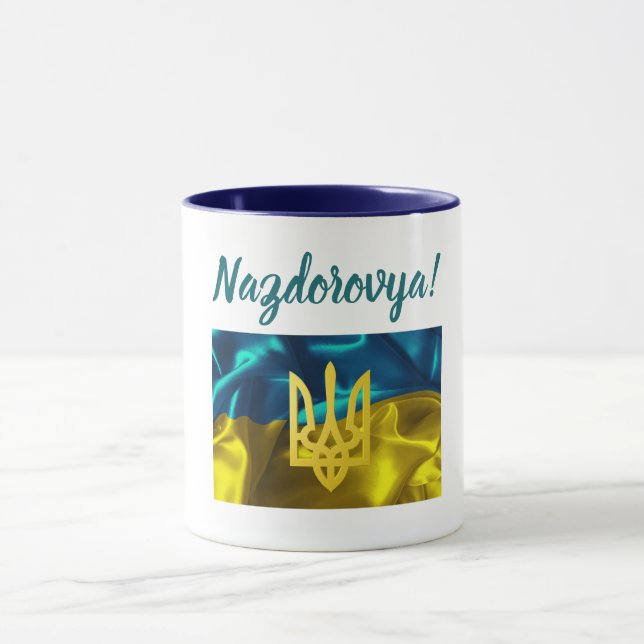 Caneca Nazdarovya! A seu ucraniano da saúde (Centro)