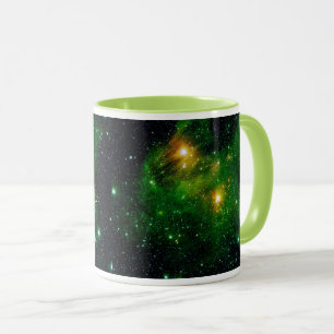 Caneca Nebulosa de Nuvem de Gás Verde GL490 - Foto Espaci