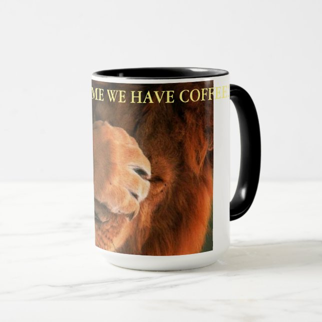 CANECA NEEDY LION (Frente Esquerda)