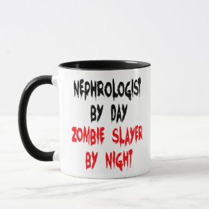 Caneca Nefrologista Piada Zombie