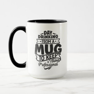 Caneca Negócio de bebendo do dia engraçado