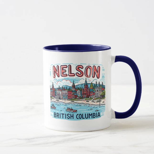 Caneca Nelson BC Canadá (Direita)