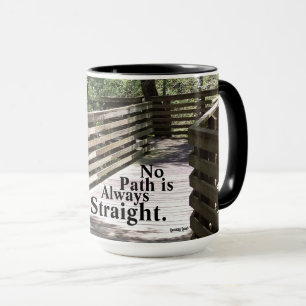 Caneca Nenhum caminho é sempre Hetero