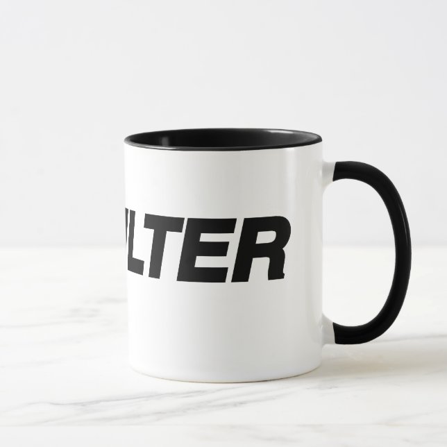 Caneca Nenhum filtro Hastag (Direita)