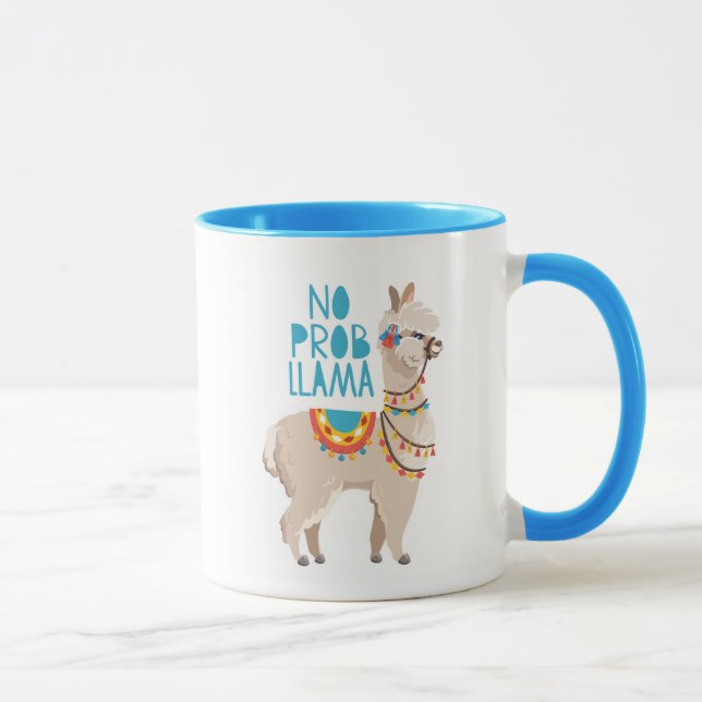 Caneca Nenhum lama de Prob (Direita)