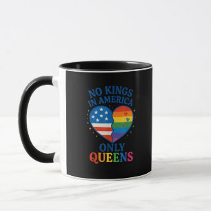 Caneca Nenhum Rei na América, Somente Rainhas Divertidas
