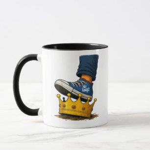 Caneca Nenhum Rei Sapato Na Coroa