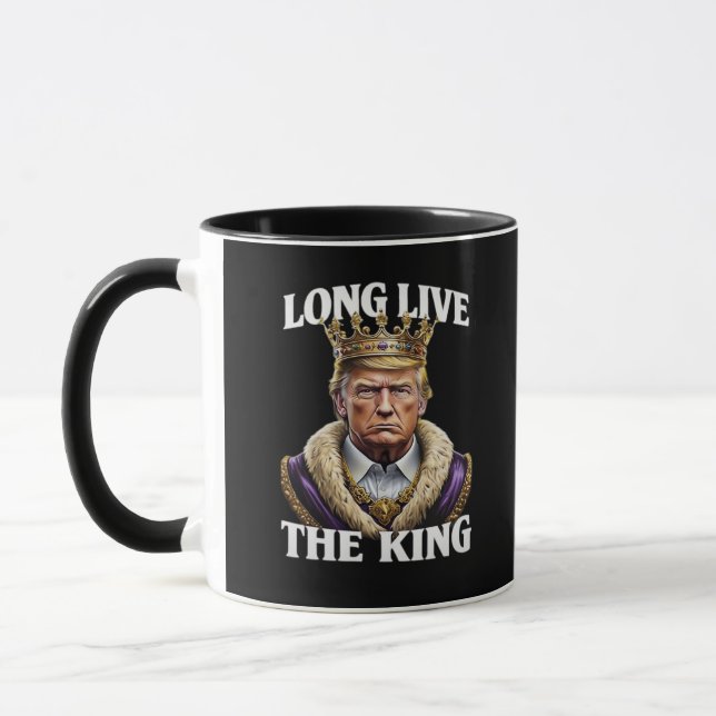 Caneca Nenhum Rei Vintage Longo O Rei (Esquerda)