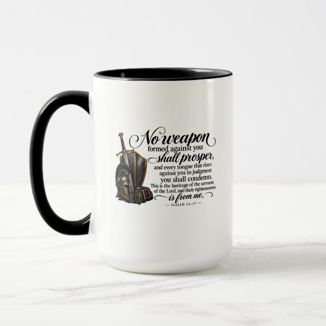 Caneca Nenhuma arma (Esquerda)