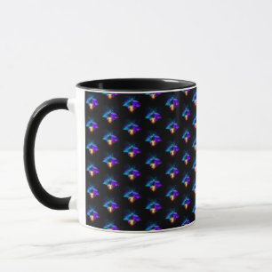Caneca Neon Firefly a preto