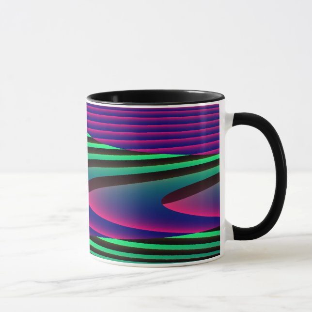Caneca Neon Seas Mug (Direita)