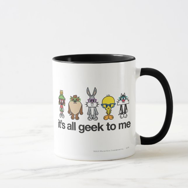 Caneca NERD LOONEY TUNS™ - Todos Geeks para mim (Direita)