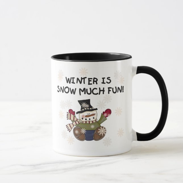 Caneca Neva muito divertimento (Direita)