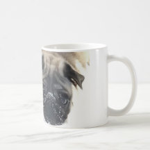 Caneca nevado do Pug