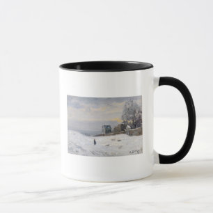 Caneca Neve em Montmartre, 1869