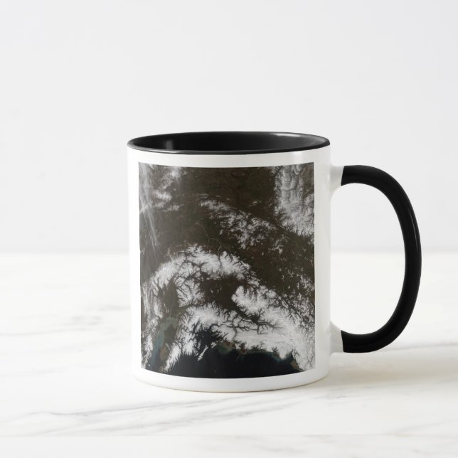 Caneca Neve no centro-sul do Alasca (Direita)