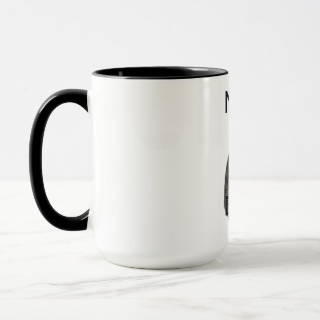 Caneca Never Give Up - Resilient Baby Monkey with Teddy B (Esquerda)