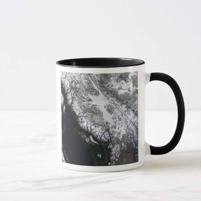 Caneca Nevoeiro e neve na Colúmbia Britânica (Direita)