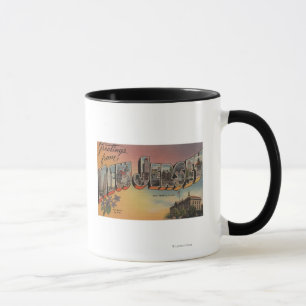 Caneca New-jersey (capital de estado/flor)