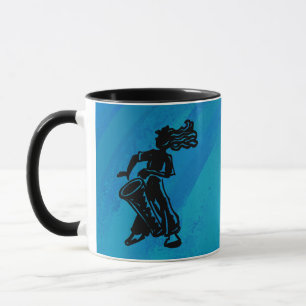 Caneca New York Boogie Nights Drum Blue