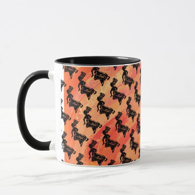 Caneca New York Boogie Nights Drum Orange (Esquerda)
